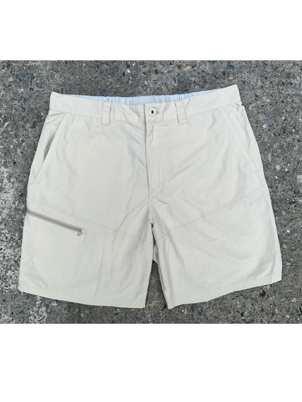Patagonia Mens Sandy Cay Shorts 8” Large Beige NWT